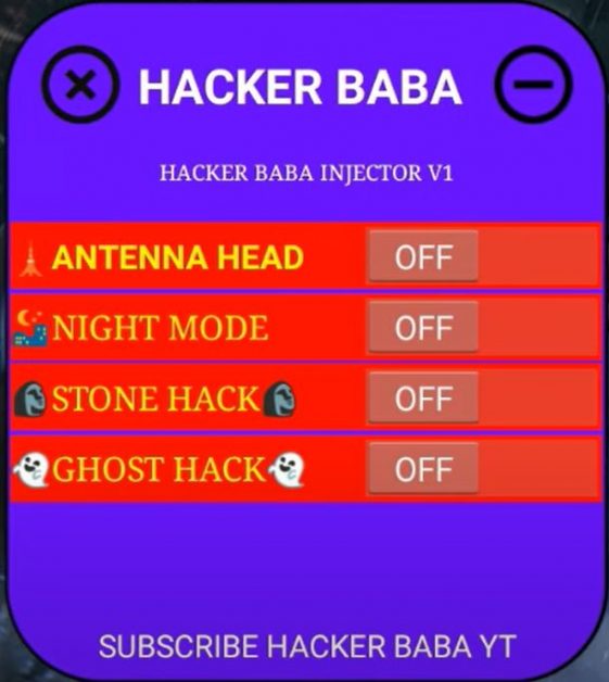 Hacker Baba Injector APK (Latest Version) v10 Free Download - APK File