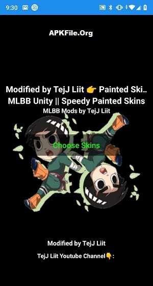 Painted skin injector