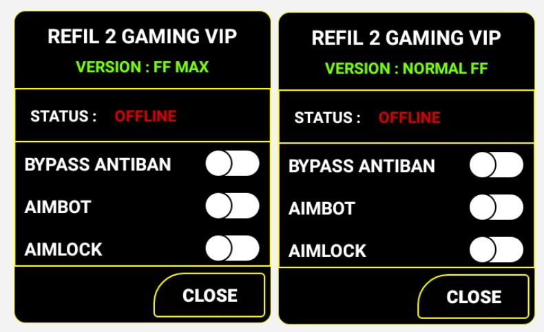 Refil 2 Gaming VIP